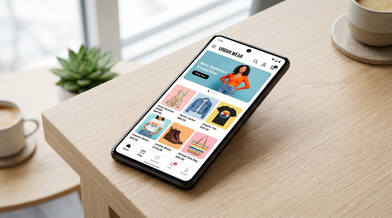 E-Commerce Mobile native shopping experience